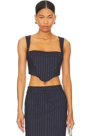 Bardot Corsé sian en color azul marino talla 10 en - Navy. Talla 10 (también en 12).