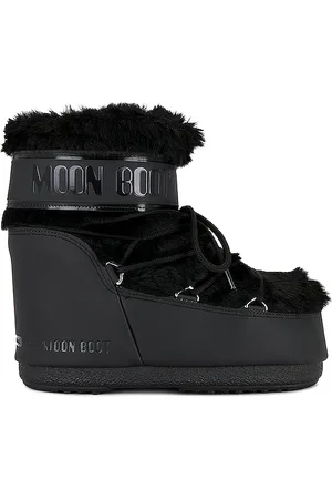 Moon Boot Bota icon low faux fur en color talla 36-38 en - Black. Talla 36-38 (también en 36/38, 39-41, 39/41).
