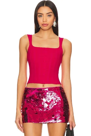 DANIELLE GUIZIO Corsé en color rosado talla L en - Pink. Talla L (también en S, XL).