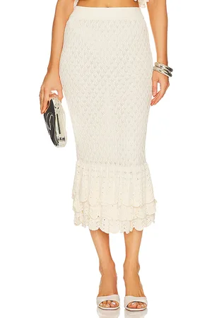 Beach Riot Falda maxi polly en color talla L en - . Talla L (también en M).
