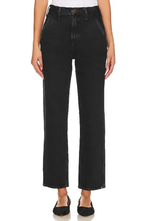 AGOLDE Pantalón pierna recta cooper en color negro talla 32 en - Black. Talla 32 (también en 33, 34).