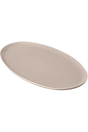 Fable Plato de servir the oval serving platter en color taupe talla all en - Taupe. Talla all.