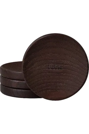Fable The coasters set of 4 en color marrón talla all en - Brown. Talla all.