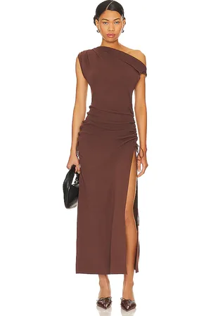 Lioness Vestido midi original sin en color talla L en - . Talla L (también en M, S, XL, XS, XXL, XXS).