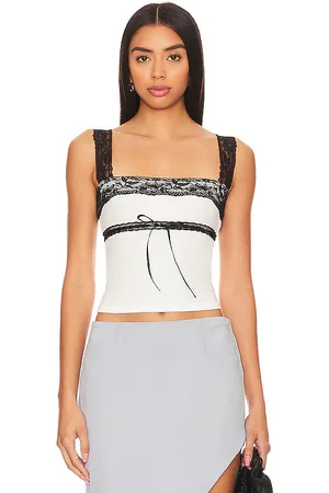 MAJORELLE Cassie top en color talla L en - White. Talla L (también en M, S, XL, XS, XXS).