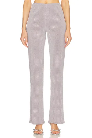 Song of Style Pantalón sevyn en color gris talla S en - Grey. Talla S (también en XL).