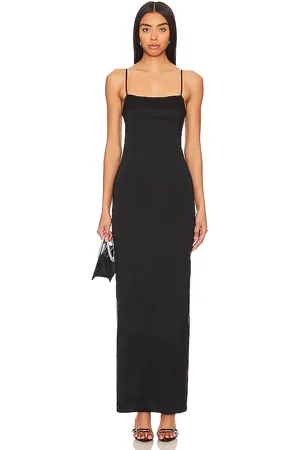 Lovers And Friends Vestido ricky en color talla L en - Black. Talla L (también en S, XL, XS).