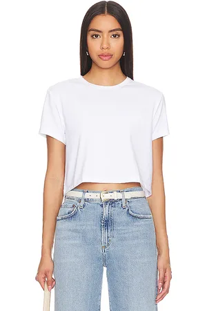 Cuts Camiseta recortada almost friday en color talla XL/1X en - White. Talla XL/1X (también en L).