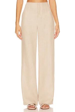 FAITHFULL THE BRAND Pantalón isotta en color beige talla M en - Beige. Talla M (también en S, XL, XS, XXL).