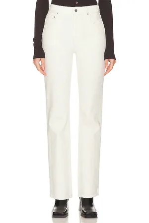 GRLFRND Melanie high rise boot cut en color ivory talla 29 en - Ivory. Talla 29 (también en 32).