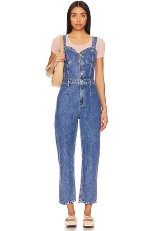 Free People X revolve x we the free kensington jumpsuit en color denim-medium talla 10 en - Denim-Medium. Talla 10 (también en 8).