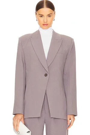 LPA Sienna oversized blazer en color gris talla L en - Grey. Talla L (también en XL).