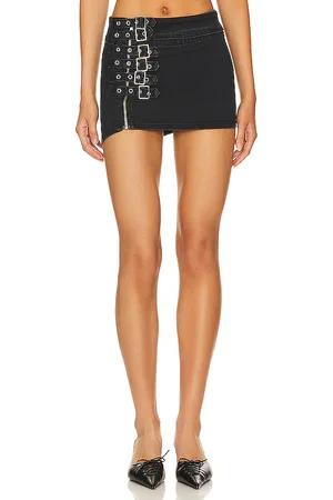 superdown Falda floria en color talla S en - Black. Talla S (también en XS).