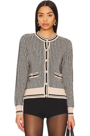AUTUMN CASHMERE Cárdigan en color black,neutral talla S en - Black,Neutral. Talla S (también en XS).