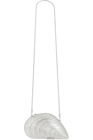 Simkhai Estuche bridget en color metálico talla all en - Metallic Silver. Talla all.