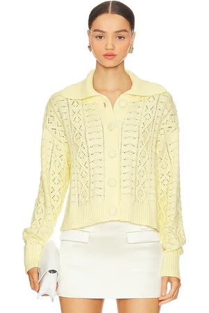 Tularosa Cárdigan kaleo en color amarillo talla S en - Yellow. Talla S (también en XS).