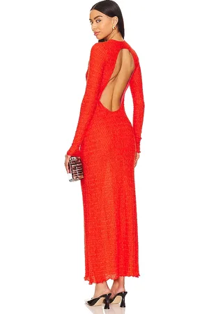 SIEDRES Vestido lendi en color talla 36/S en - Orange. Talla 36/S (también en 38/M, 42/XL).