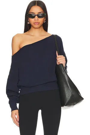 STRUT-THIS Sudadera crawford en color talla M en - Navy. Talla M (también en L, XS).