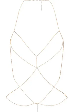petit moments Lightning body chain en color oro metálico talla all en - Metallic Gold. Talla all.