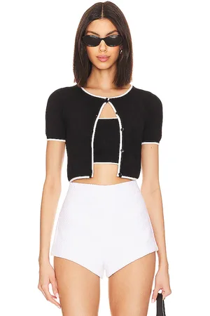 MAJORELLE Conjunto cardigan amy en color talla L en - Black. Talla L (también en M).