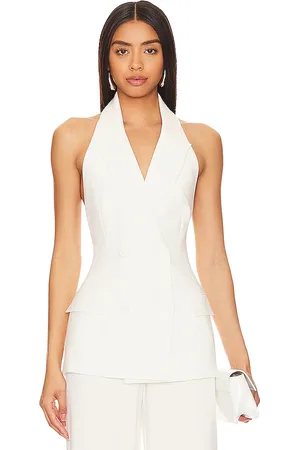Bardot Chaleco freya en color blanco talla 10 en - White. Talla 10 (también en 12, 4, 8).