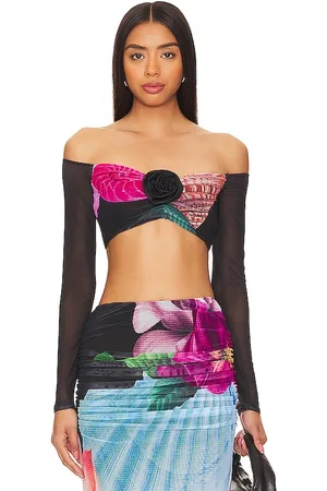 AFRM Elden top en color negro talla 1X en - Black. Talla 1X (también en 2X, 3X, XL).