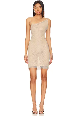 Bardot Minivestido elliptical en color oro metálico talla 10 en - Metallic Gold. Talla 10 (también en 12, 8).