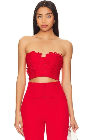 Bardot Corsé brias en color rojo talla 10 en - Red. Talla 10 (también en 12, 2, 4, 6, 8).