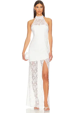 Lovers And Friends Vestido largo elliot en color blanco talla S en - White. Talla S (también en XS).