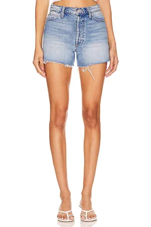 Mother The skipper short n long short en color denim claro talla 23 en - Denim-Light. Talla 23 (también en 24, 25, 26, 27, 2