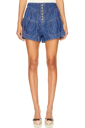 Free People X we the free fleur denim short en en color denim-medium talla L en - Denim-Medium. Talla L (también en M