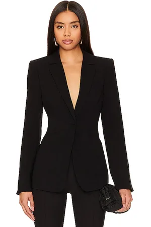 Cinq A Sept Karlie blazer en color talla 0 en - Black. Talla 0 (también en 10, 2, 4, 6, 8).