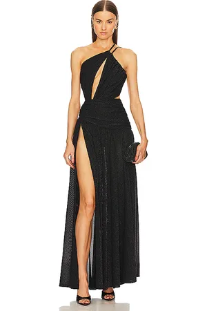Michael Costello Vestido largo fairleigh en color talla L en - Black. Talla L (también en M, XL).