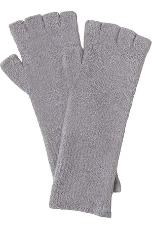 Barefoot Dreams Guantes cozychic lite fingerless gloves en color gris talla all en - Grey. Talla all.