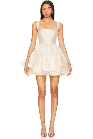 Bronx and Banco Minivestido tiara en color talla M en - Cream. Talla M (también en S).