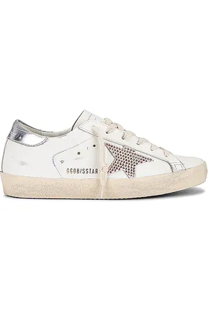Golden Goose Zapatilla deportiva super star en color blanco talla 35 en White Silver & Platinum - White. Talla 35 (también en 36, 37, 3