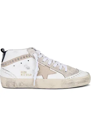 Golden Goose Zapatilla deportiva mid star en color blanco talla 35 en White Smoke Grey & Black - White. Talla 35 (también en 36, 37, 38