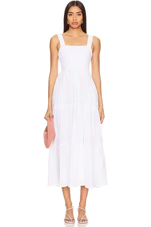 Seafolly Vestido midi faithful en color talla M en - White. Talla M (también en L, XL).
