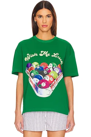 Wish Me Luck Camiseta en color talla S en - Green. Talla S (también en XS).