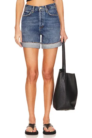 AGOLDE Dame short en color denim-medium talla 23 en - Denim-Medium. Talla 23 (también en 24, 32, 33).