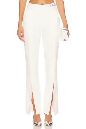 Camila Coelho Pantalón con trabillas vania en color talla M en - . Talla M (también en S, XS).