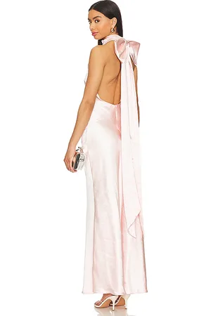 Misha Vestido largo evianna en color rose talla L en - Rose. Talla L (también en M, S, XL, XXL).