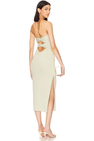 Katie May Vestido ashun en color talla L en - Sage. Talla L (también en S).
