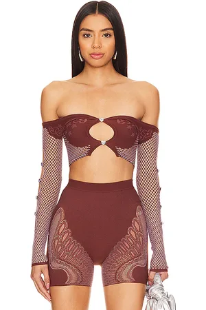 Poster Girl Coolidge top en color marrón talla all en - Brown. Talla all.