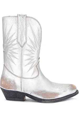 Golden Goose Bota wish star en color metálico talla 35 en - Metallic Silver. Talla 35 (también en 36, 39).