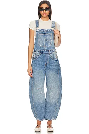 Free People X we the free good luck overall en color denim-medium talla S en - Denim-Medium. Talla S (también en XS).