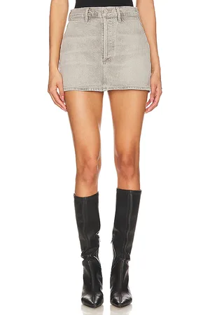 Citizens of Humanity Minifalda rosie en color gris talla 32 en - Grey. Talla 32 (también en 33).