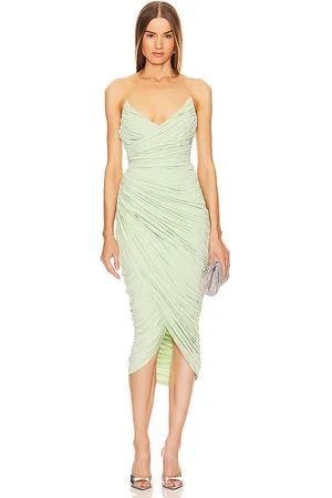 Michael Costello Vestido elyse en color talla XS en - Mint. Talla XS (también en XXS).