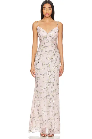 Katie May Vestido largo nadine en color mauve talla L en - Mauve. Talla L (también en XL).