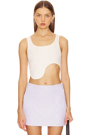 Lovers And Friends Camiseta tirantes sonya en color talla L en - White. Talla L (también en M, S, XL, XS).